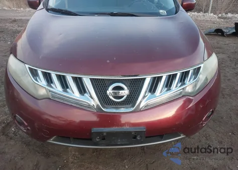 2009 Nissan Murano Sl z USA, uszkodzony, nr VIN JN8AZ18U99W102886